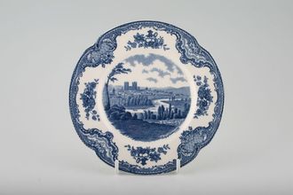 Johnson Brothers Old Britain Castles - Blue Tea / Side Plate City of Exeter 7"