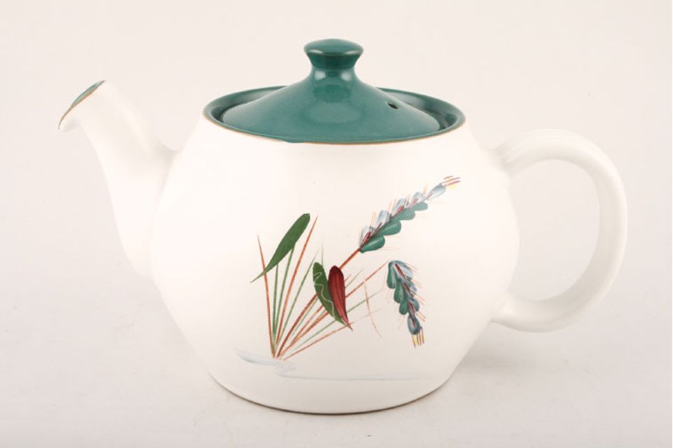 Denby Greenwheat Teapot 2 1/2pt