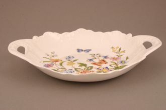 Sell Aynsley Cottage Garden Tray (Giftware) Aynsley Cottage Garden Victorian shape Dish 2 handles 10 1/4"