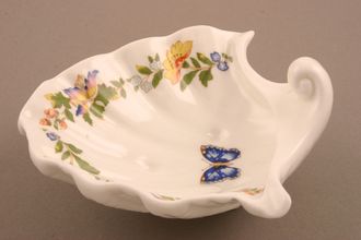 Aynsley Cottage Garden Dish (Giftware) curved shell shape