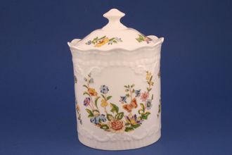 Sell Aynsley Cottage Garden Storage Jar + Lid Size represents height. 4 3/4"