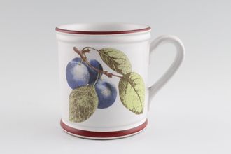 Denby Seasons of Mellow Fruitfulness Mugs Mug Plum 3 1/4" x 3 3/4"