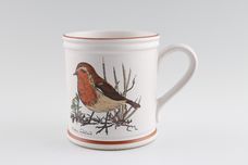 Denby Birds of a Feather Mugs Mug Robin 3 1/4" x 3 3/4" thumb 2