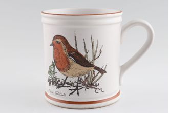 Denby Birds of a Feather Mugs Mug Robin 3 1/4" x 3 3/4"