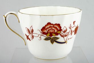 Royal Crown Derby Bali - A1100 Teacup fluted sides and rim 3 3/8" x 2 1/2"