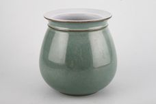Denby Regency Green Storage Jar + Lid Bulbous Shape 5 1/2" thumb 2