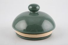 Denby Regency Green Storage Jar + Lid Bulbous Shape 5 1/2" thumb 3