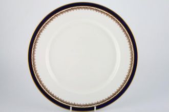 Aynsley Embassy - Cobalt - Smooth Rim Dinner Plate 10 1/2"