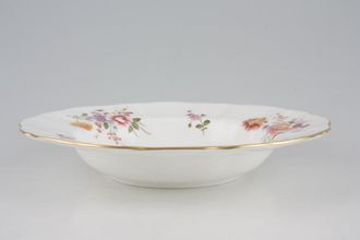 Royal Crown Derby Derby Posies - Various Backstamps Rimmed Bowl Flowers may vary 8 1/2"