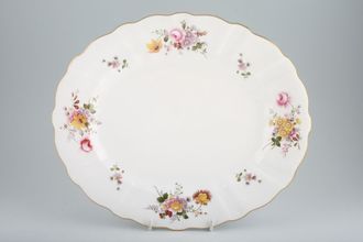 Sell Royal Crown Derby Derby Posies - Various Backstamps Oval Platter Flowers may vary 12 1/2"