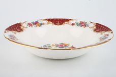 Paragon Rockingham - Red Rimmed Bowl Soup Plate 9 1/8" thumb 1