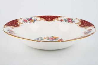 Sell Paragon Rockingham - Red Rimmed Bowl Soup Plate 9 1/8"