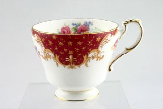 Sell Paragon Rockingham - Red Teacup 3 1/4" x 2 3/4"