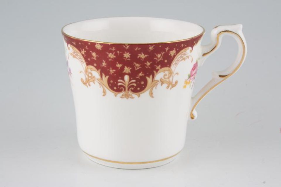 Paragon Rockingham - Red Breakfast Cup 3 3/4" x 3 1/4"