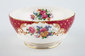 Sell Paragon Rockingham - Red Sugar Bowl - Open (Tea) Flaired Rim 4 5/8"