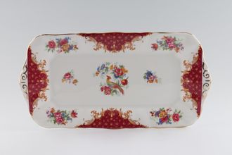 Sell Paragon Rockingham - Red Sandwich Tray 11 3/4"