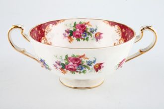 Sell Paragon Rockingham - Red Soup Cup 2 handles 4 3/8"