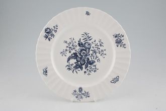 Sell Royal Worcester Blue Sprays - Ribbed Breakfast / Lunch Plate 9 1/4"