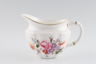 Sell Royal Crown Derby Derby Posies - Various Backstamps Cream Jug Flowers may vary, ribbed sides, rope handle 1/4pt