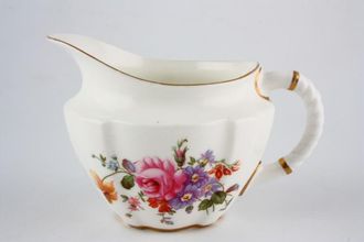 Sell Royal Crown Derby Derby Posies - Various Backstamps Cream Jug Flowers may vary, ribbed sides, rope handle 1/3pt
