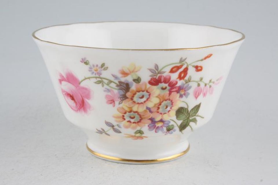 Royal Crown Derby Derby Posies - Various Backstamps Sugar Bowl - Open (Coffee) Flowers may vary, Footed 3 5/8"