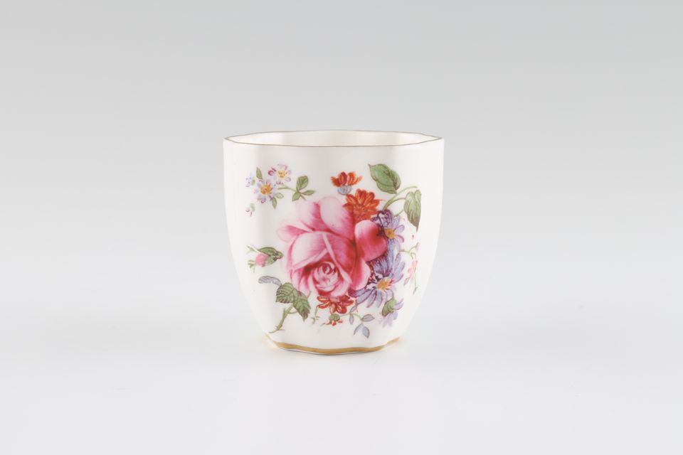 Royal Crown Derby Derby Posies - Various Backstamps Egg Cup Flowers may vary, Gold Line around base