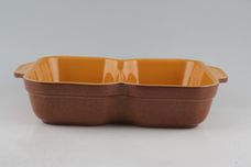 Denby Spice Serving Dish Oblong - Divided - Eared - Open 12" x 8 1/2" thumb 1