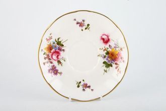 Sell Royal Crown Derby Derby Posies - Various Backstamps Breakfast Saucer Flowers may vary 6 1/2"