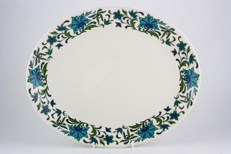Sell Midwinter Spanish Garden Oval Platter 13 5/8"
