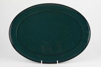 Sell Denby Harlequin Oval Platter Green 14 1/2" x 10 3/4"