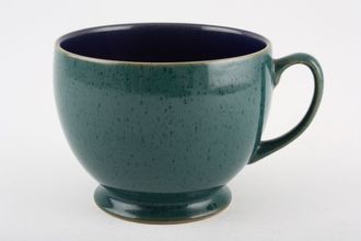 Sell Denby Harlequin Breakfast Cup Blue inner, green outer 4 1/8" x 3 1/8"