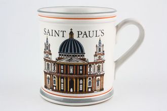 Denby London Scenes Mugs Mug Saint Pauls 3 1/4" x 3 3/4"