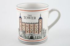 Denby London Scenes Mugs Mug The Tower 3 1/4" x 3 3/4" thumb 1