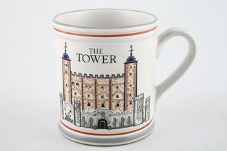 Denby London Scenes Mugs Mug The Tower 3 1/4" x 3 3/4"