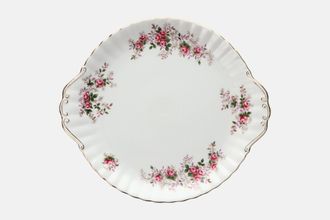 Royal Albert Lavender Rose Cake Plate Round - eared 10 1/4"