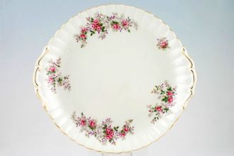 Royal Albert Lavender Rose Cake Plate Round - eared 10 1/2"