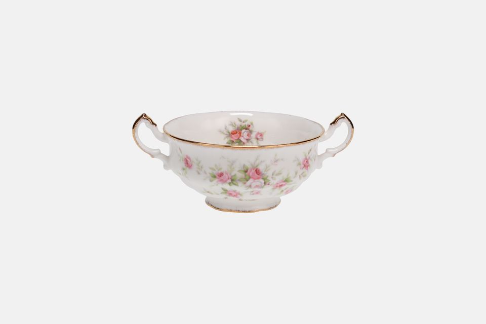 Paragon & Royal Albert Victoriana Rose Soup Cup 2 handles