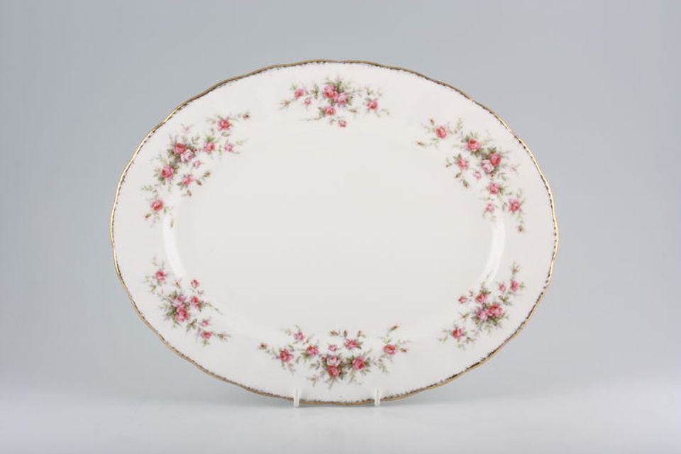 Paragon & Royal Albert Victoriana Rose Oval Platter 13 5/8"