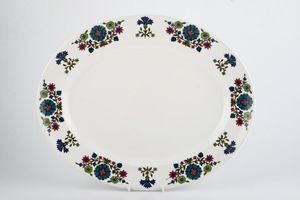 Midwinter Country Garden Oval Platter