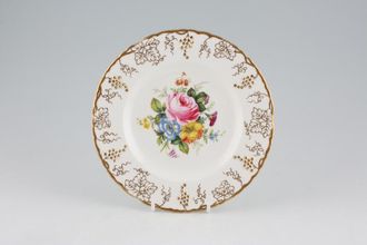 Royal Crown Derby Vine - Flower Motif Tea / Side Plate Mixed Flower Motifs 7 1/4"
