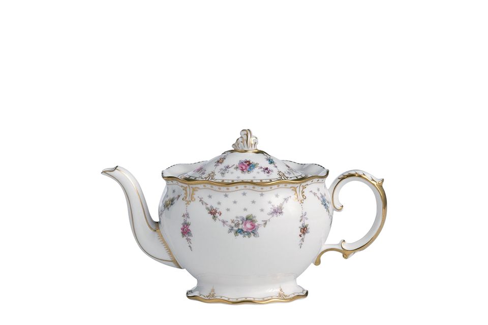 Royal Crown Derby Royal Antoinette Teapot Large