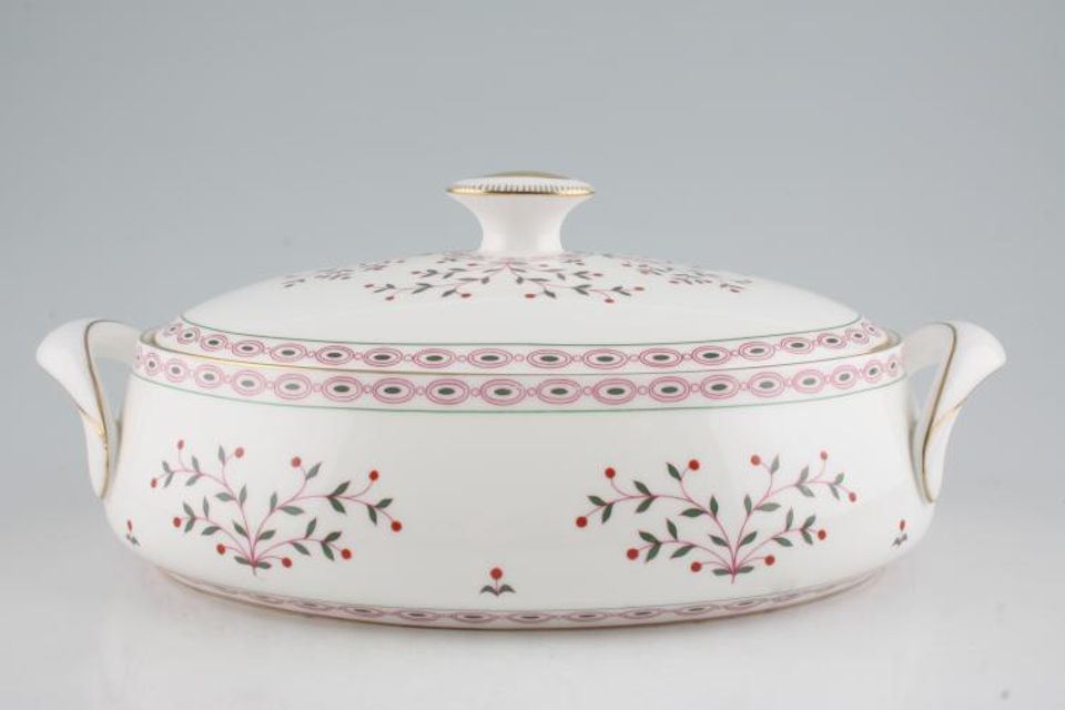 Royal Crown Derby Brittany - A1229 Vegetable Tureen with Lid oval, 2 handles