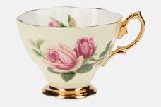 Royal Albert English Beauty Teacup Scalloped Edge- Cream 3 1/2" x 2 3/4" thumb 1