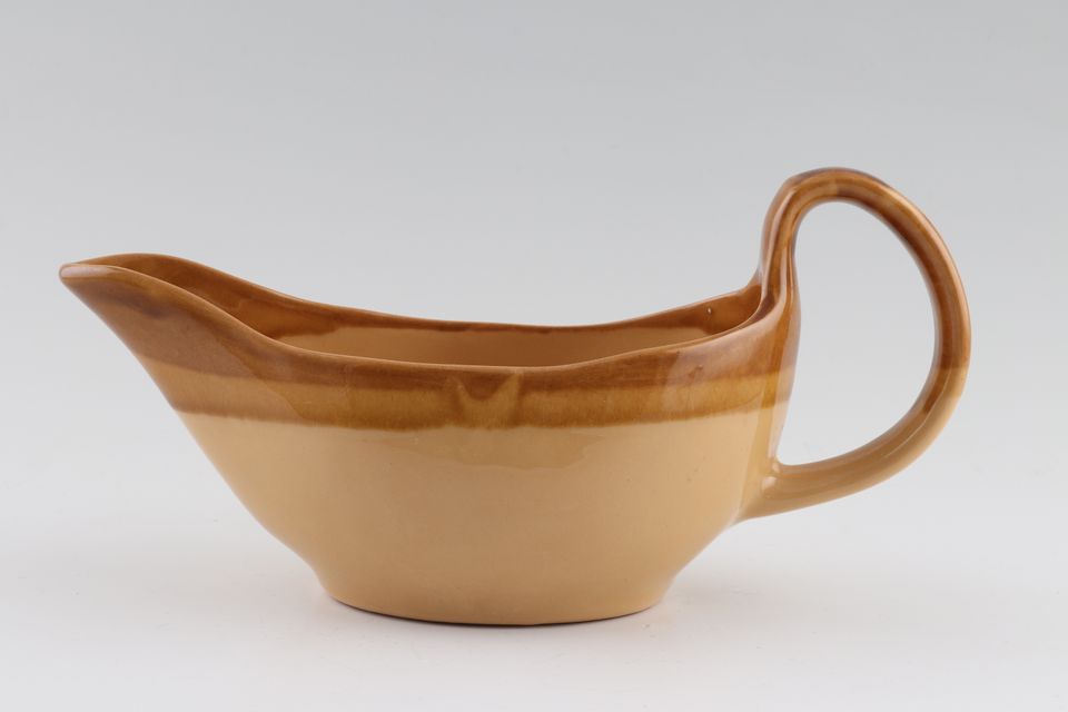 T G Green Granville Sauce Boat Note; Listed sauceboat is darker shade than listed stand.