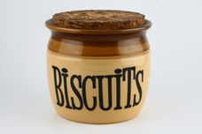 T G Green Granville Storage Jar + Lid Biscuits - Cork Lid 6 3/8" x 6" thumb 1