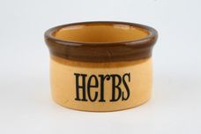 T G Green Granville Storage Jar + Lid Herbs 3" x 1 3/4" thumb 2
