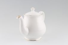 Colclough White and Gold Teapot 1 3/4pt thumb 3