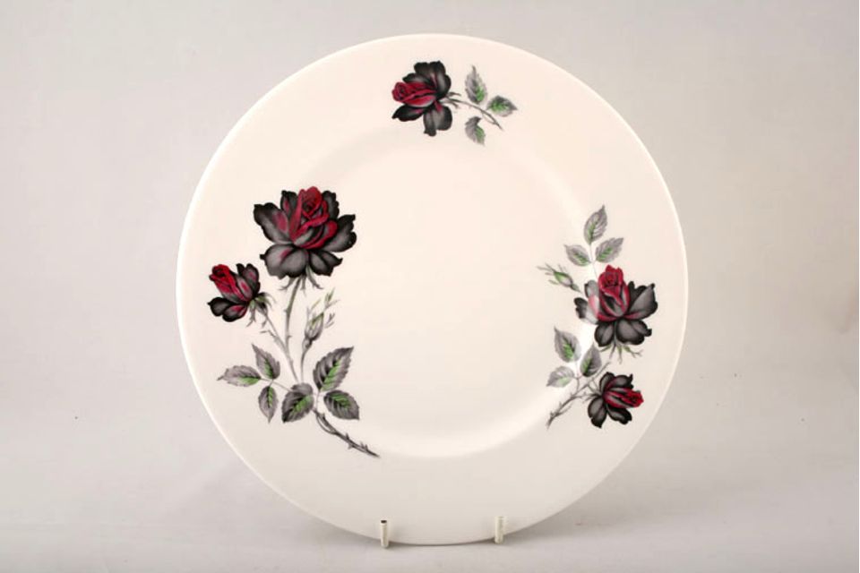 Royal Albert Masquerade Dinner Plate No silver rim - floral 10 1/4"