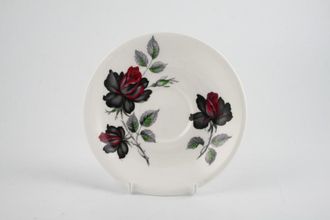 Royal Albert Masquerade Tea Saucer plain rim - floral 5 1/2"