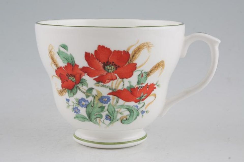 Duchess Poppies Breakfast Cup 3 7/8" x 3 1/8"